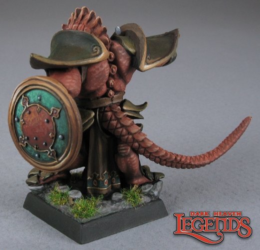Reaper 03316: Kar'drakir, Reptus Dragonman, Dark Heaven Legends