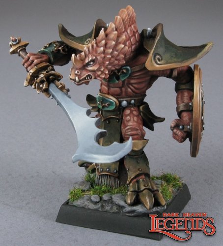 Reaper 03316: Kar'drakir, Reptus Dragonman, Dark Heaven Legends