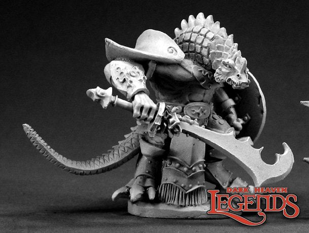 Reaper 03316: Kar'drakir, Reptus Dragonman, Dark Heaven Legends