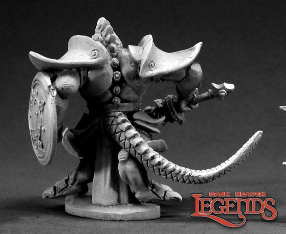 Reaper 03316: Kar'drakir, Reptus Dragonman, Dark Heaven Legends