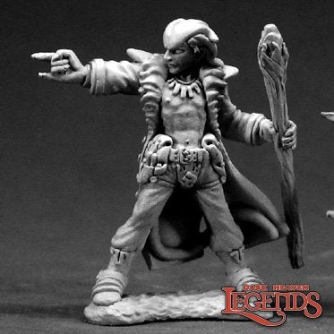 Reaper 03321: Damien, Hellborn Wizard, Dark Heaven Legends