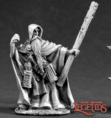 Reaper 03393: Vistaril Quillscratch, Wizard, Dark Heaven Legends