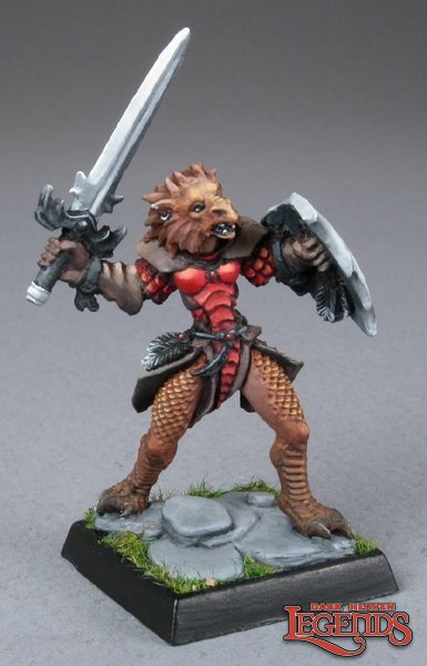 Reaper 03403: Na'Kaat, Female 1/2 Dragon, Dark Heaven Legends