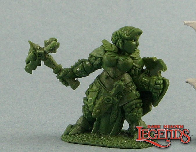 Reaper 03413: Nalila Goldhammer, Dwarf, Dark Heaven Legends