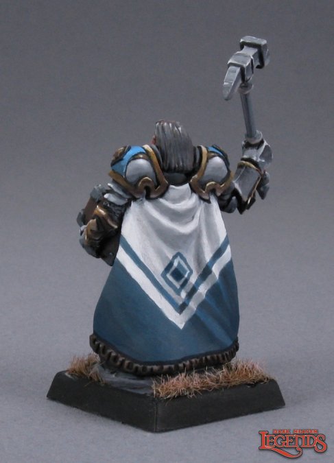 Reaper 03427: Halbarand, Cleric, Dark Heaven Legends