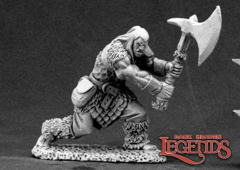 Reaper 03468: Barbarian Hero, Dark Heaven Legends