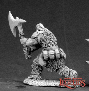 Reaper 03468: Barbarian Hero, Dark Heaven Legends