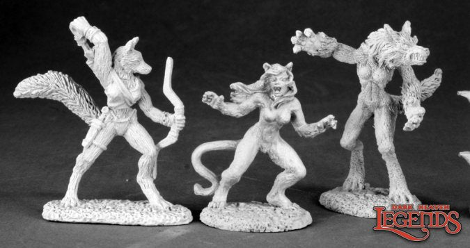 Reaper 03495: Classics: Female Lycanthrope, Dark Heaven Legends
