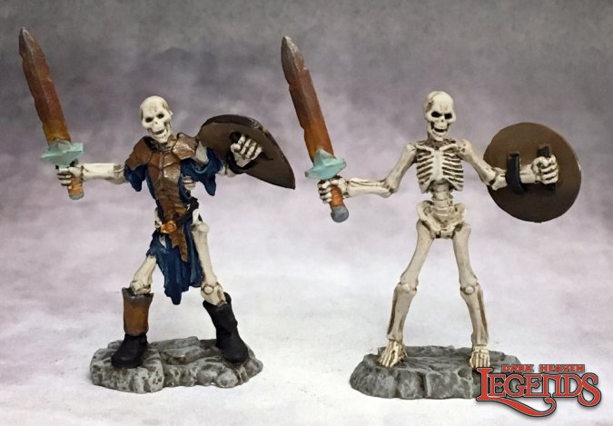Reaper 03756: Skeletal Swordsman (2), Dark Heaven Legends