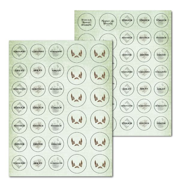 Warscroll Cards: Bonesplitterz, German