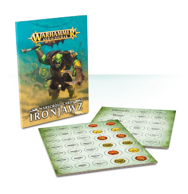 Warscroll Cards: Ironjawz, German