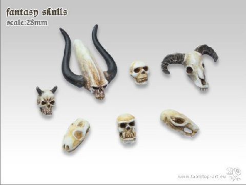 Fantasy Skulls (7)