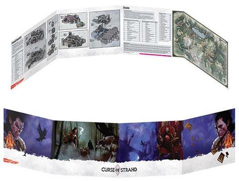 Dungeons & Dragons RPG - "Curse of Strahd" Dungeon Master Screen (EN)