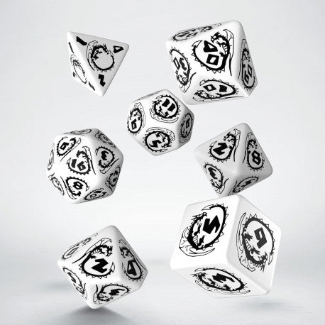 Q Workshop Dice Set - Dragons Dice Set: Opal