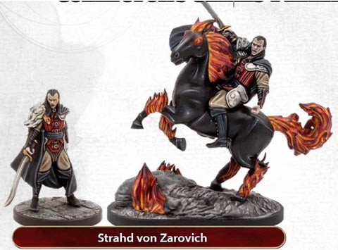 D&D: "Curse of Strahd" - Strahd Foot & Mounted (2)