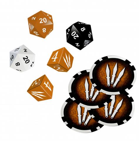 DSA5 Starter Box: Stray - Dice & Chip Set