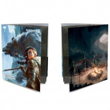UP - Class Folio with Stickers for Dungeons & Dragons - Barbarian