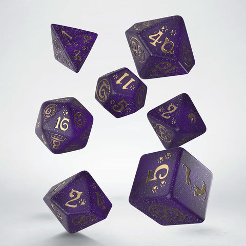 Q-Workshop Dice: CATS Dice Set: Purrito