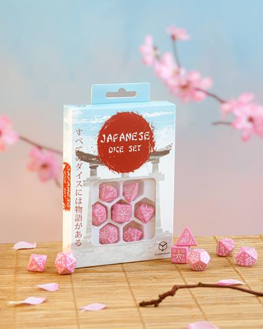 Q-Workshop Dice Set: Japanese - Sweet Spring Memory