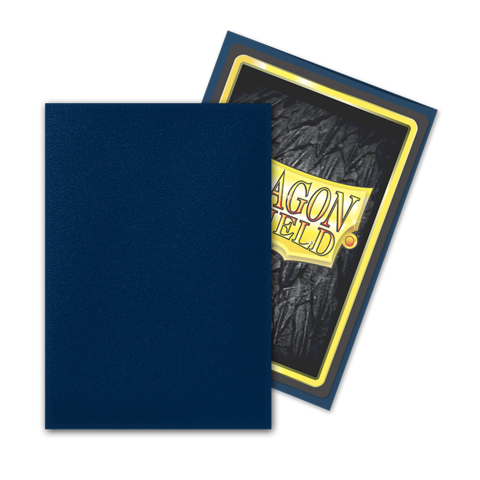 Dragon Shield Matte Sleeves Japanese Size (60) – Midnight Blue
