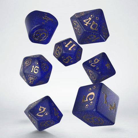Q-Workshop Dice: Cats Dice Set - Meowster