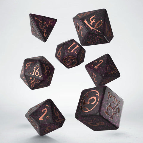 Q-Workshop Dice: DOGS Dice Set - Luna