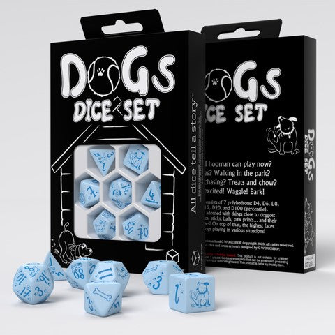 Q-Workshop Dice: DOGS Dice Set - Max