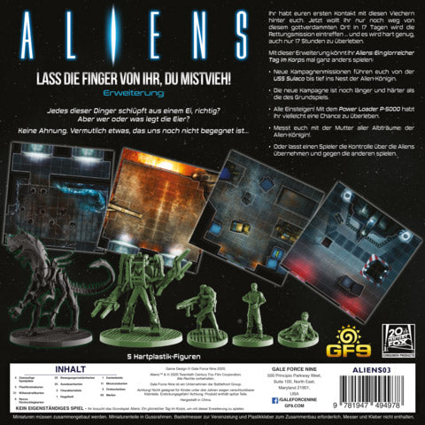Aliens "Lass die Finger von ihr, du Mistvieh" Erweiterung (GER)