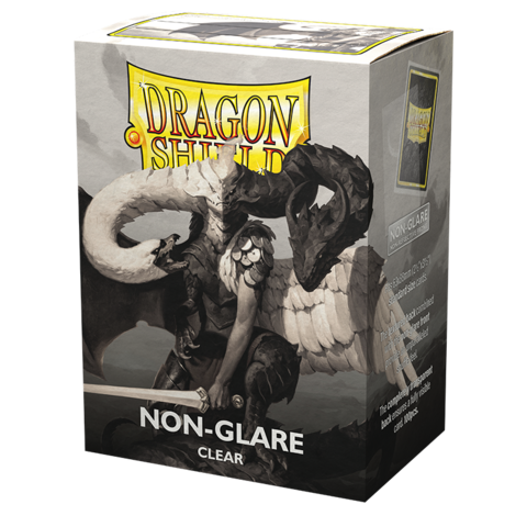 Dragon Shield Non-Glare Matte Sleeves – Clear (100 Hüllen)