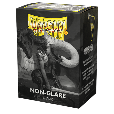 Dragon Shield Non-Glare Matte Sleeves – Black (100 Hüllen)