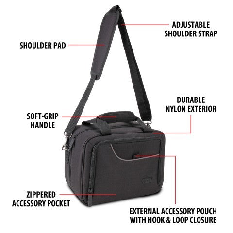 USA Gear Card Deck Storage Bag Black