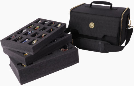 ENHANCE Tabletop Miniature Figure Satchel Black