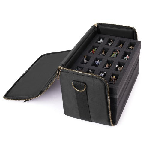 ENHANCE Tabletop Miniature Figure Satchel Black