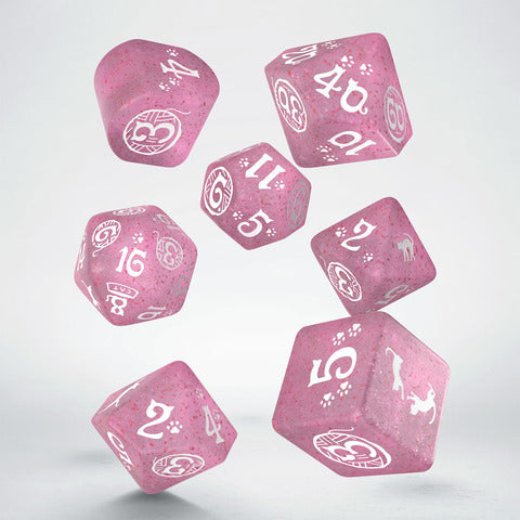 Q-Workshop Dice: Cats Dice Set - Daisy
