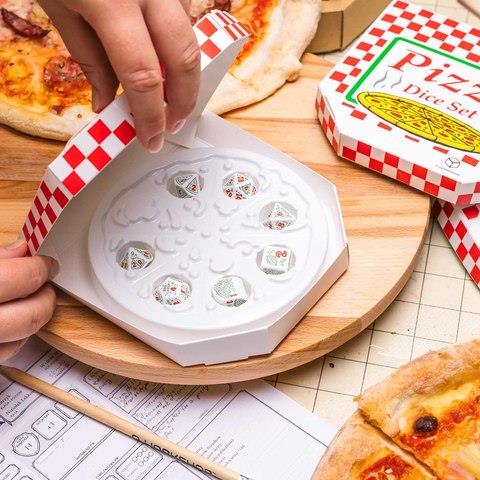 Q-Workshop Pizza Dice Set: Margherita