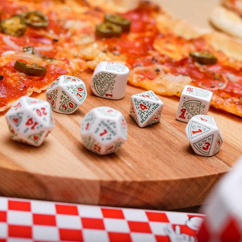 Q-Workshop Pizza Dice Set: Margherita