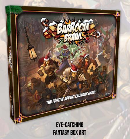 Bar Room Brawl Brettspiel Adventkalender