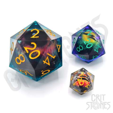 Eye of the Oracle 50 mm Liquid Core D20