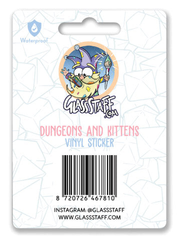Dungeons & Kittens Sticker