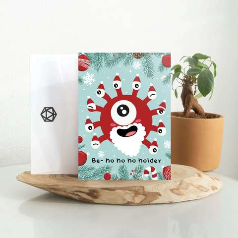 Behohoholder Greeting Card