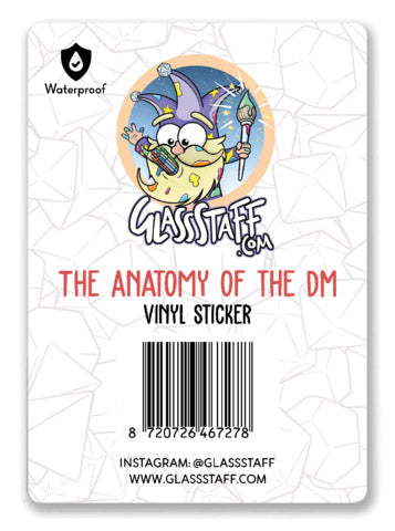 Anatomy of the DM Sticker