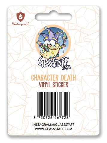 Character Death Sticker