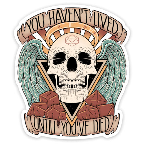 Character Death Sticker