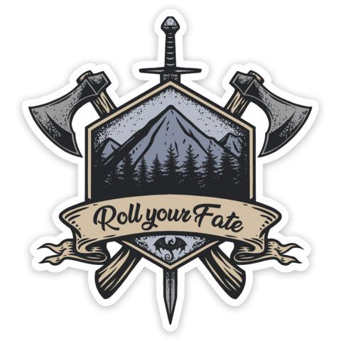 Roll Your Fate Sticker