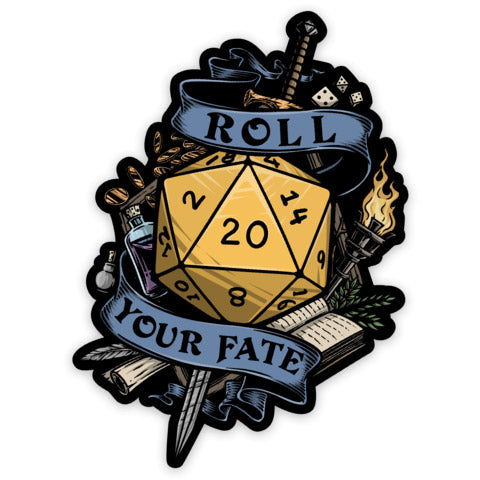 Roll Your Fate 2 Sticker