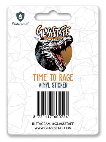 Time to Rage Sticker