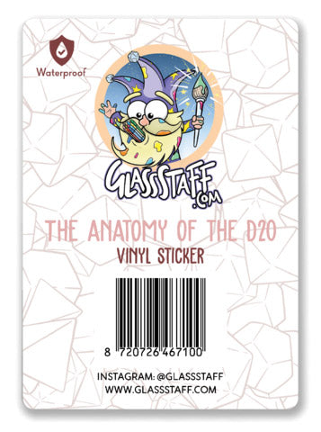 Anatomy of the D20 Sticker