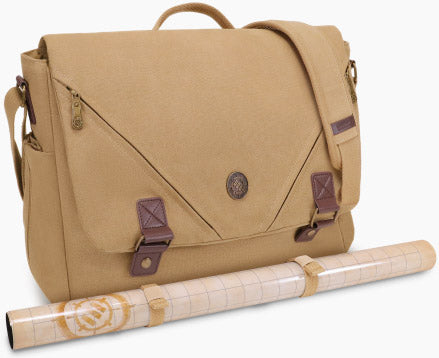ENHANCE Venturer's Canvas Messenger Bag