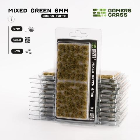 Mixed Green 6 mm - Wild