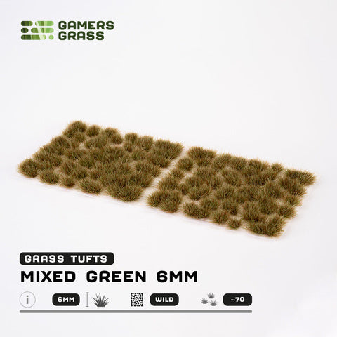 Mixed Green 6 mm - Wild